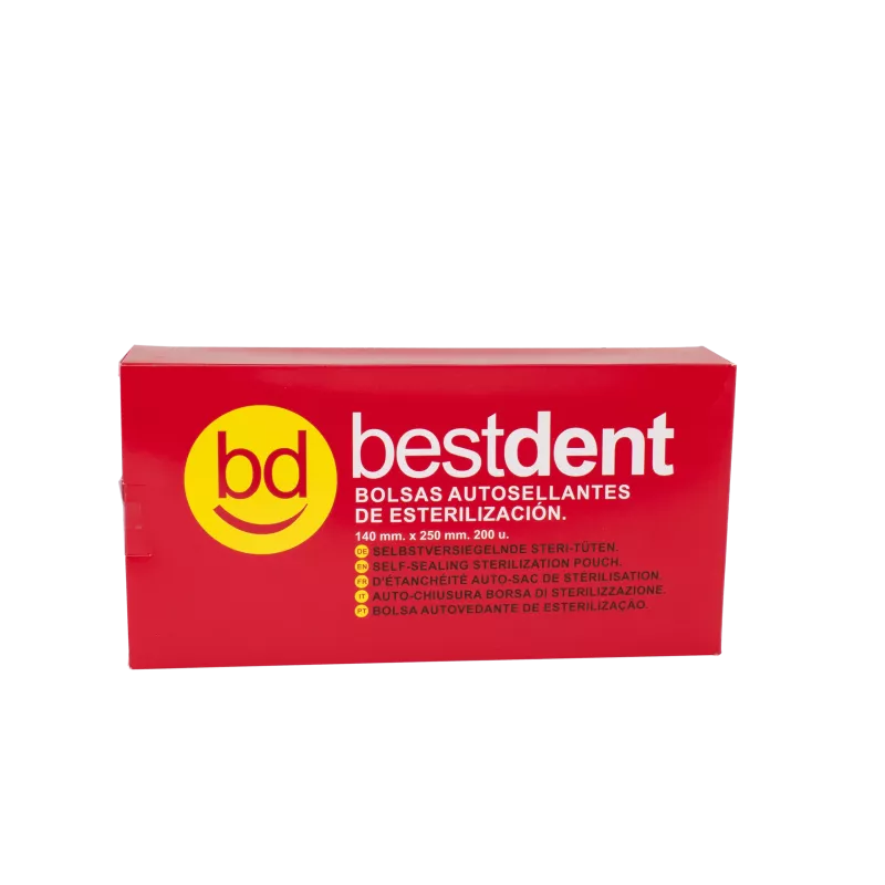 Bestdent Autoklavpåse 140x250mm 200st
