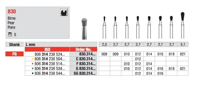 FG Diamantborr G 830.010 5st