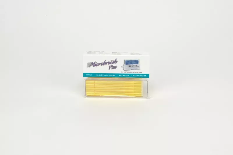 Microbrush Plus Dispenser Fin gul 100st