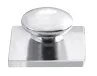 Lingual buttons with short neck