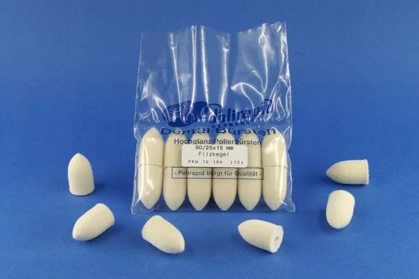 Filtkon Omonterad Ø15x25mm 12st