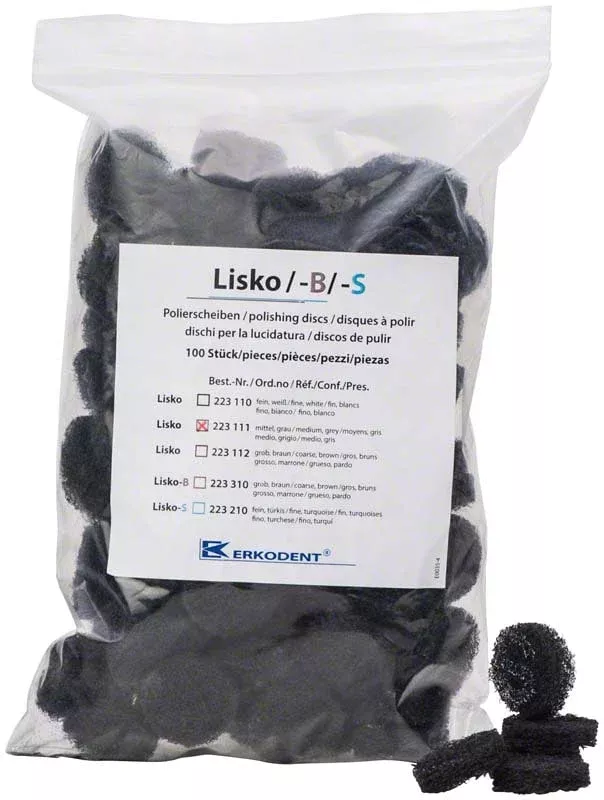 Lisko Polertrissa Medium Grå 100st