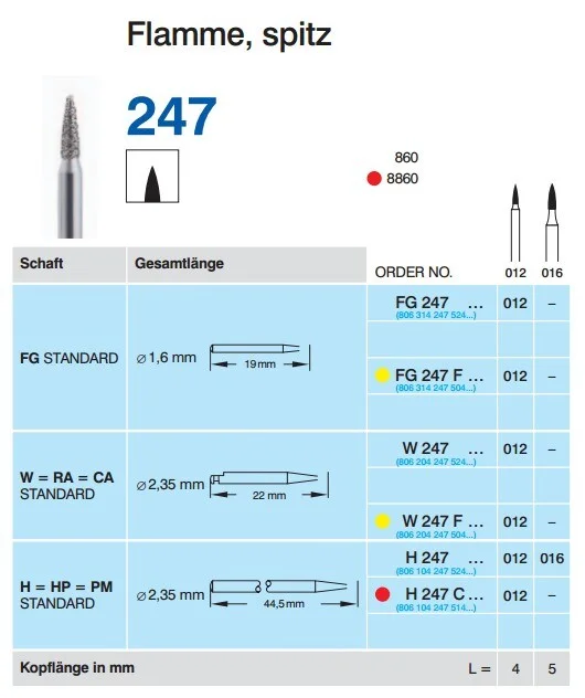 Vst Diamantborr W 248 012 C