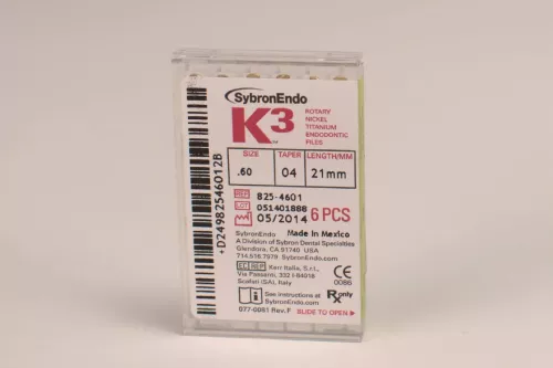K3 NiTi-Files .04/60 21mm 6st