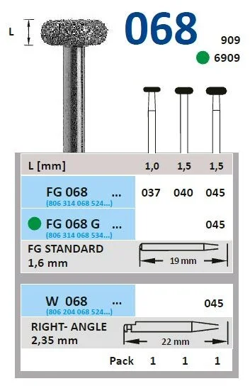 Fg Diamantborr 068 037 st