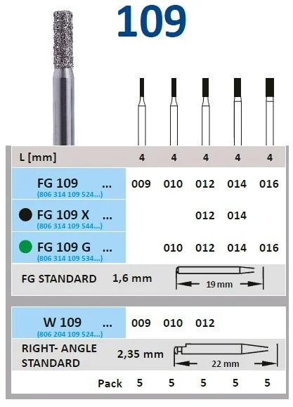 Fg Diamantborr 109 014 G grov 5st