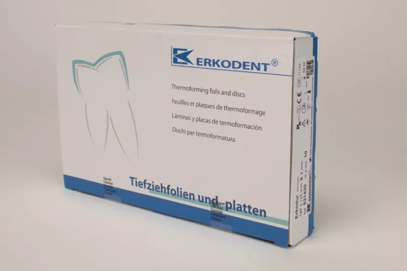 Erkodur 2,0mm 125x125mm klar 10st