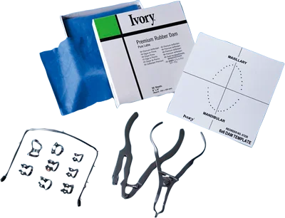 Kofferdamduk Ivory Starter Kit
