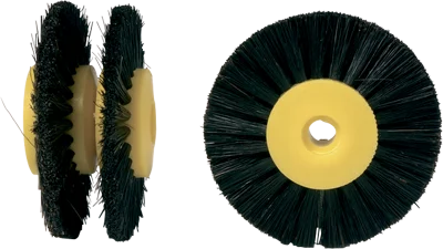 Polerborste 2-radig 26/55mm gul PluLine