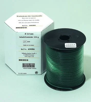 Vaxtråd 3,0mm grön 250g