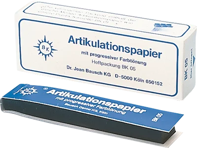 Artikulationspapper Rak Blå 200my 300st