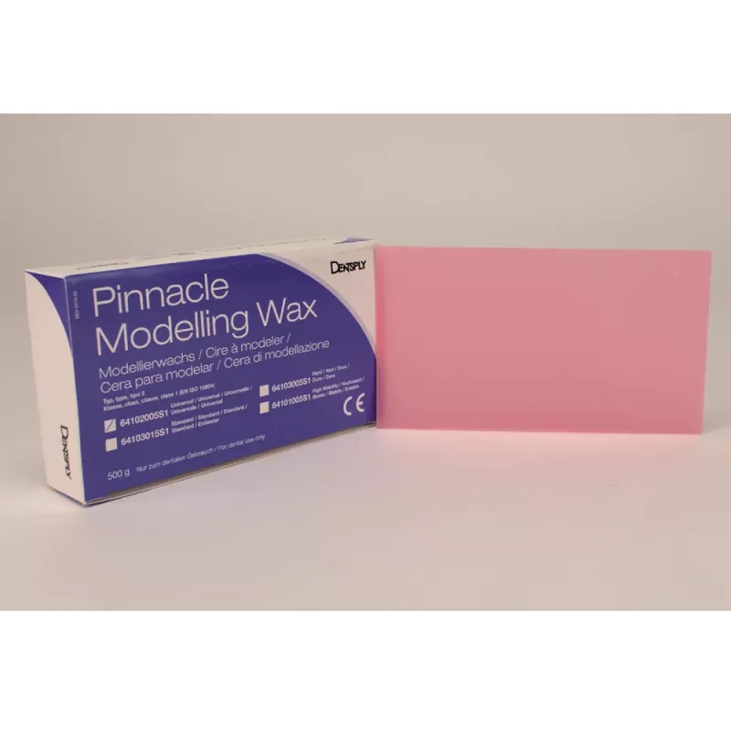 Modelleringsvax Pinnacle Standard Rosa 500g