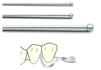 Scheu kulklammer 0,8mm 10st