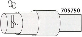 Slangstrumpa Barrier 14x250cm 15st