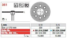 Diamantdisk Hst 351.514.220