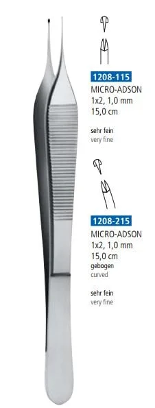 Klopincett Adson 15cm
