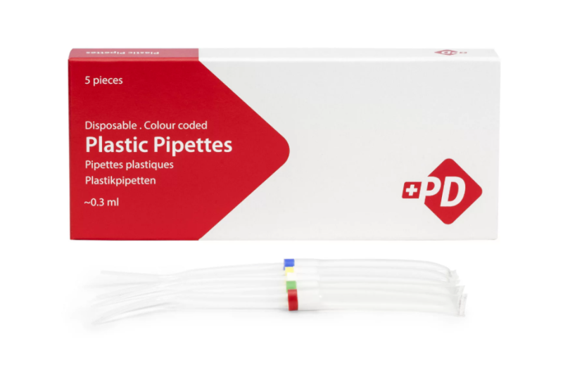 Plastic Pipettes 1ml 5x25st