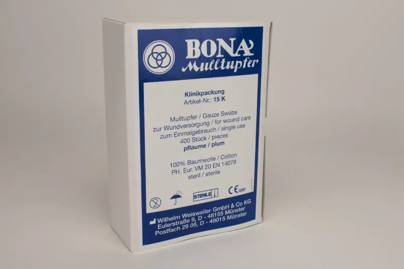 Rundtork Bona 15 K Plommon 400st