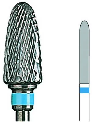 HM Fräs 0410.023 TC Cutter 10 Hst blå