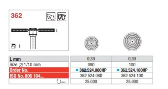 Diamantdisk Hst 362.524.080