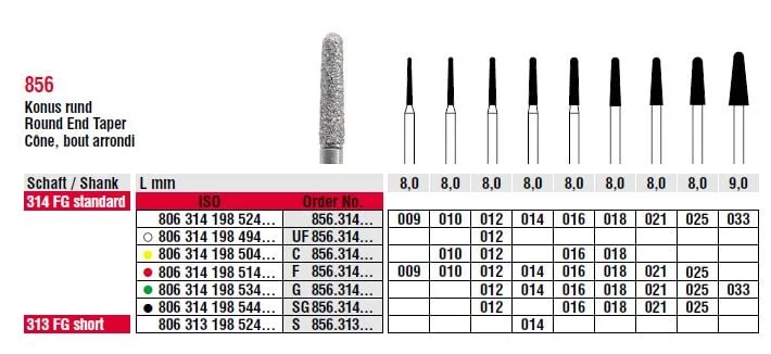 FG Diamantborr G 856 021 314 5st