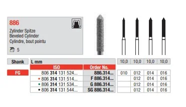FG Diamantborr G 886.012 5st