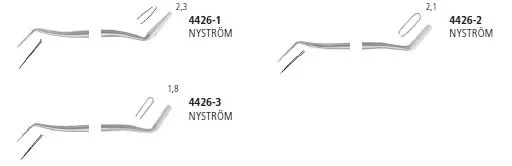 Carver enl Nyström III 4426-3 Ø 1,8mm