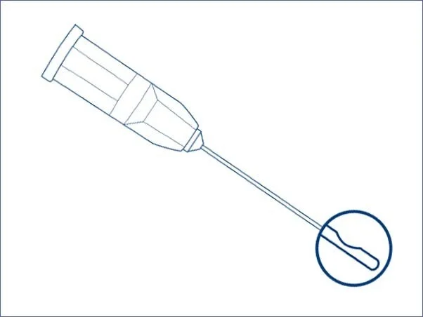 Spolkanyl Miraject Endotec 0,3x25mm Luer 25st