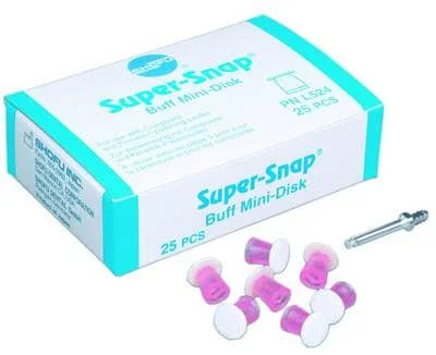 Super-Snap Buff Disk med mandrell