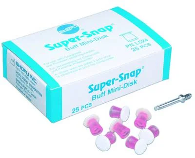 Super-Snap Buff Minidisk med mandrell