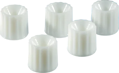 Dappenglas vit opal