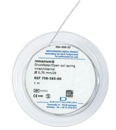 Tråd/spiral Remanium compression spring 0,7mm 1m