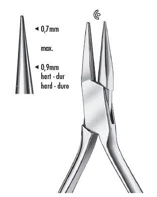 Trådböjartång Schwarz max tråd 0,7/0,9mm