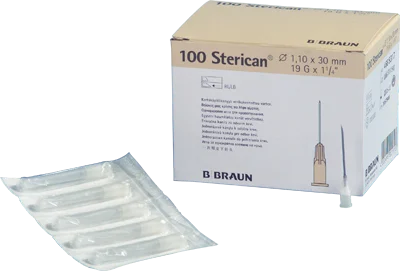 Injektionskanyl Sterican 19G 1,10x30mm 100st