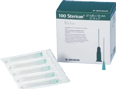 Injektionskanyl Sterican 21G 0,80x50mm 100st