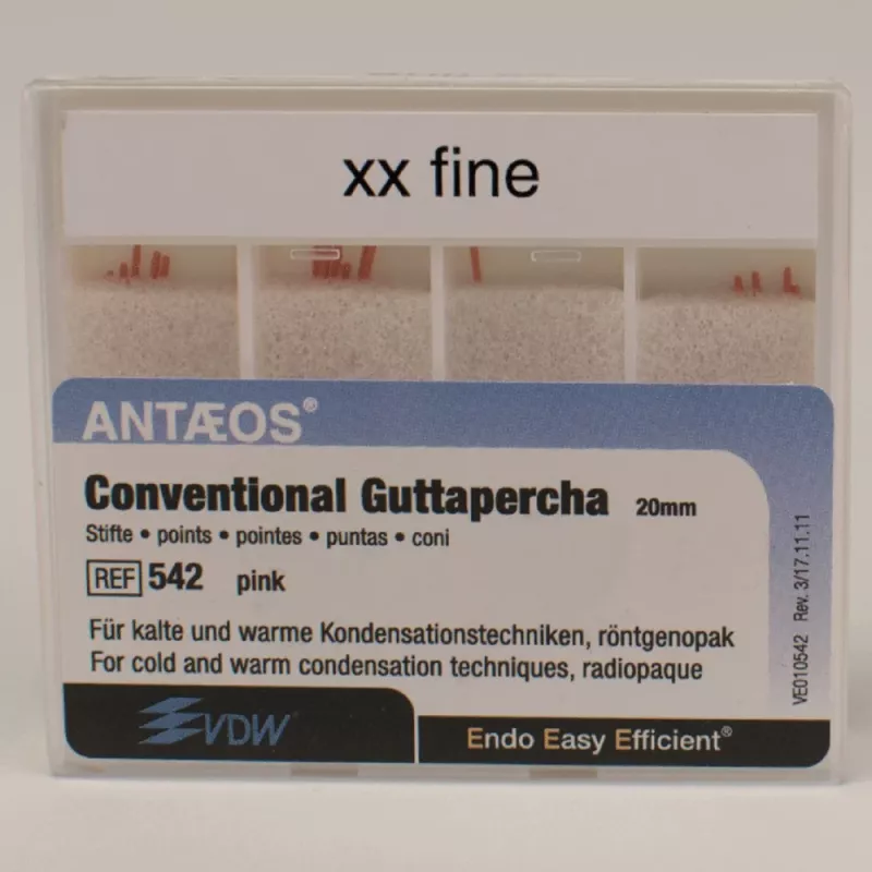 Guttaperka rosa XX Fine 100st