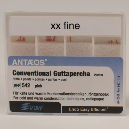 Guttaperka rosa XX Fine 100st