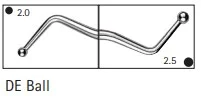 Silver Line Stoppare  2,0/2,5mm