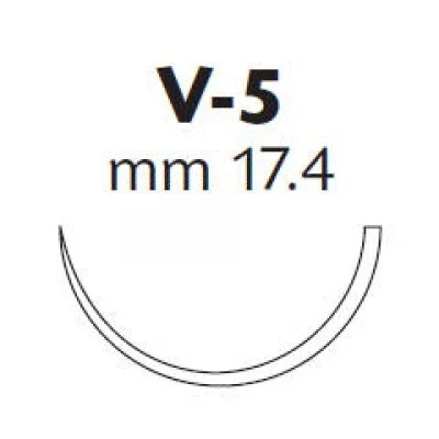 Sutur Ethicon Silke 3-0 svart V-5 12st