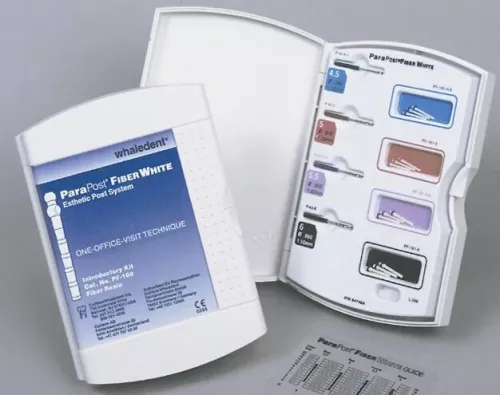 ParaPost Fiber white Intro 10stift+5st borr+ Handnyckel