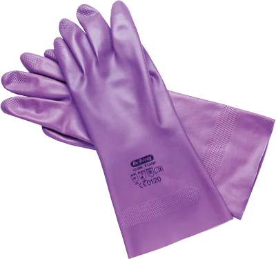 Handske Lilac Nitril #9 Large 3par