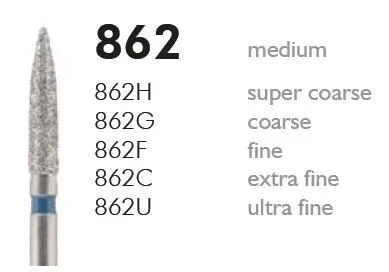 Vst Diamantborr 862 012 C 5st