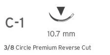 Sutur Polypropylene 7-0 C-1 12st