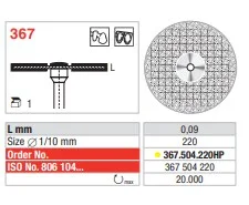 Diamantdisk Hst 367.504.220