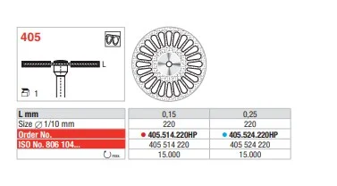 Diamantdisk Hst 405.514.220