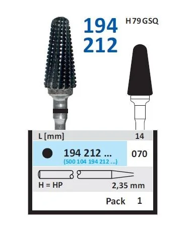 Hst HM Fräs 194 212 070 x-grov H