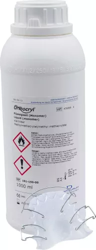 Orthocryl vätska klar 1000ml