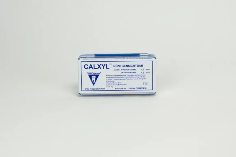Calxyl blå Spruta 3g calciumhydroxid