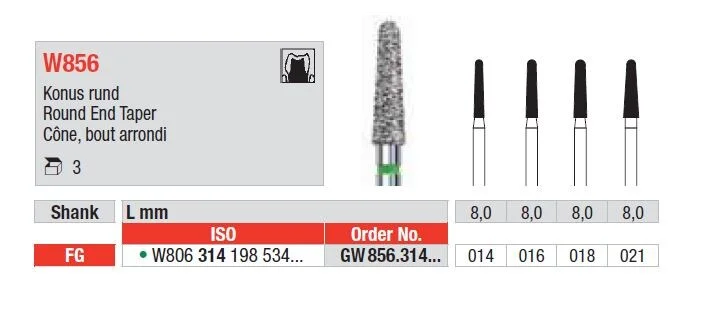 FG Diamantborr White Tiger GW856.018 3st