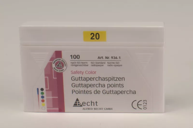 Guttaperka Safety Color Iso 20 100st